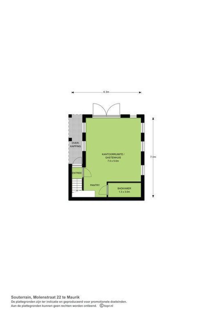 Molenstraat 22, Maurik plattegrond-6
