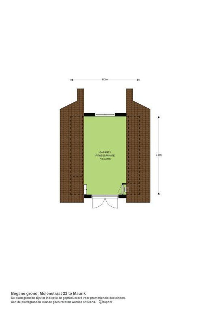 Molenstraat 22, Maurik plattegrond-7