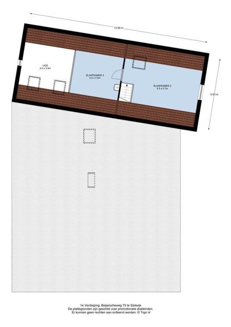 Beijerscheweg 75, Stolwijk plattegrond-4