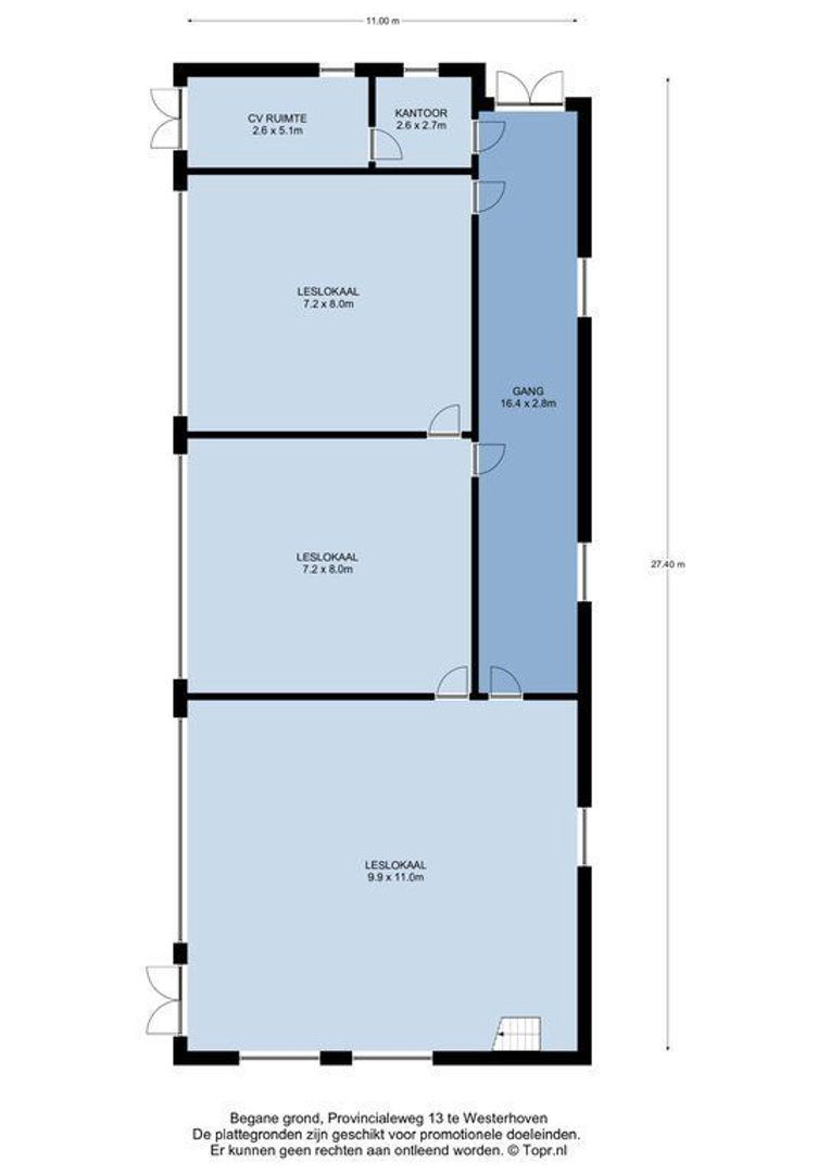 Provincialeweg 13, Westerhoven plattegrond-0