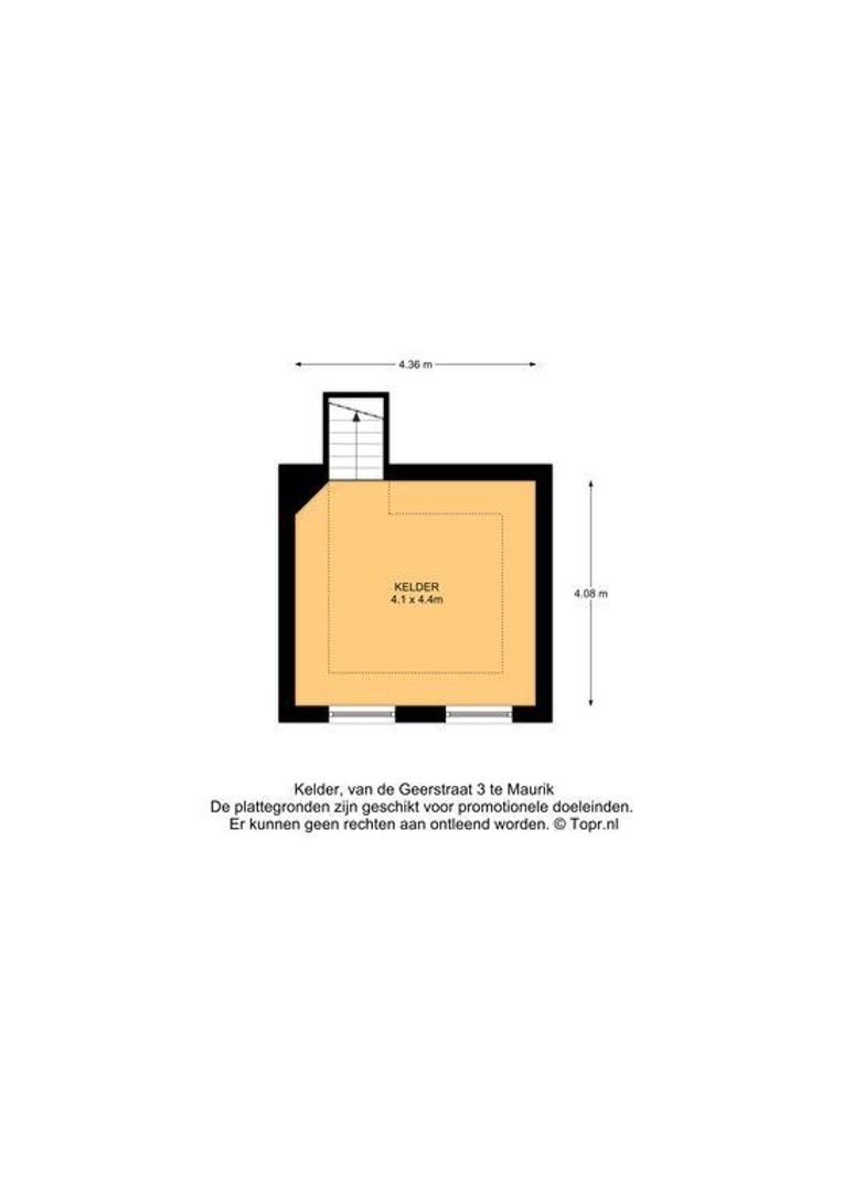 van de Geerstraat 3, Maurik plattegrond-2