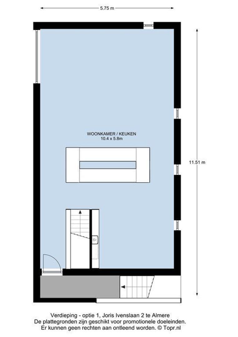 Joris Ivenslaan 2, Almere plattegrond-3