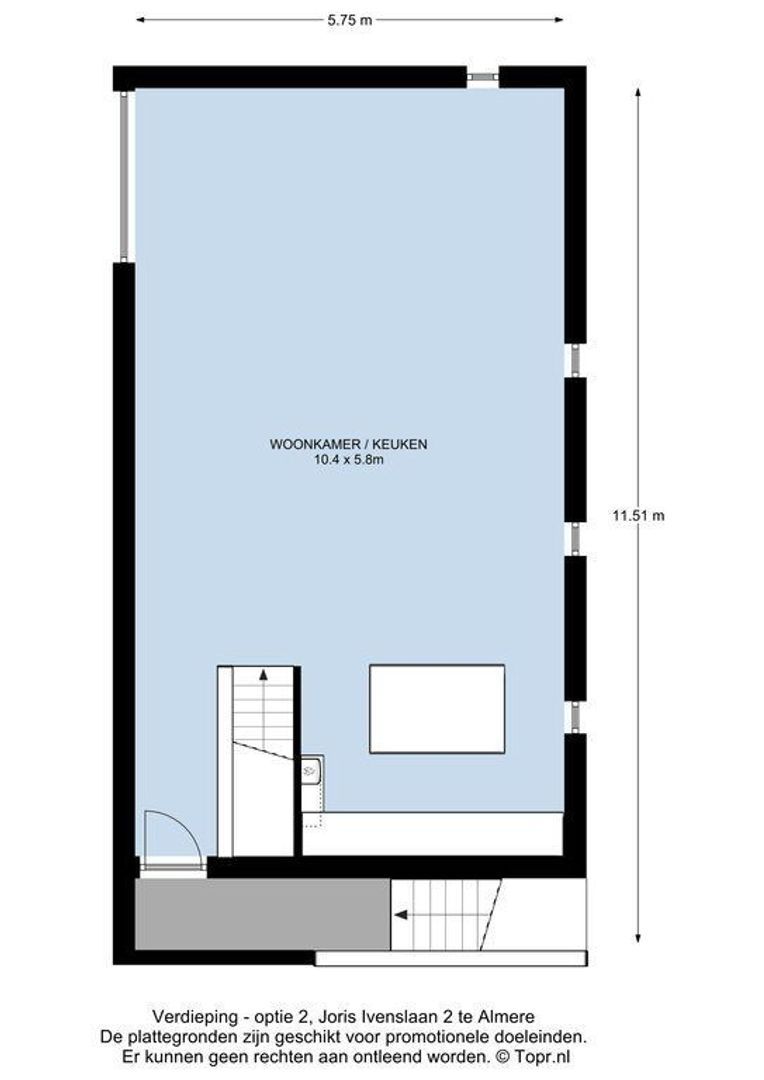 Joris Ivenslaan 2, Almere plattegrond-4