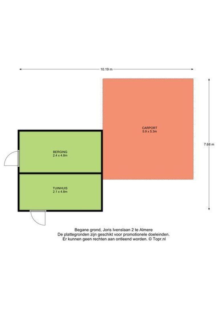 Joris Ivenslaan 2, Almere plattegrond-5