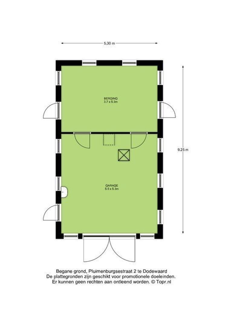 Pluimenburgsestraat 2, Dodewaard plattegrond-5