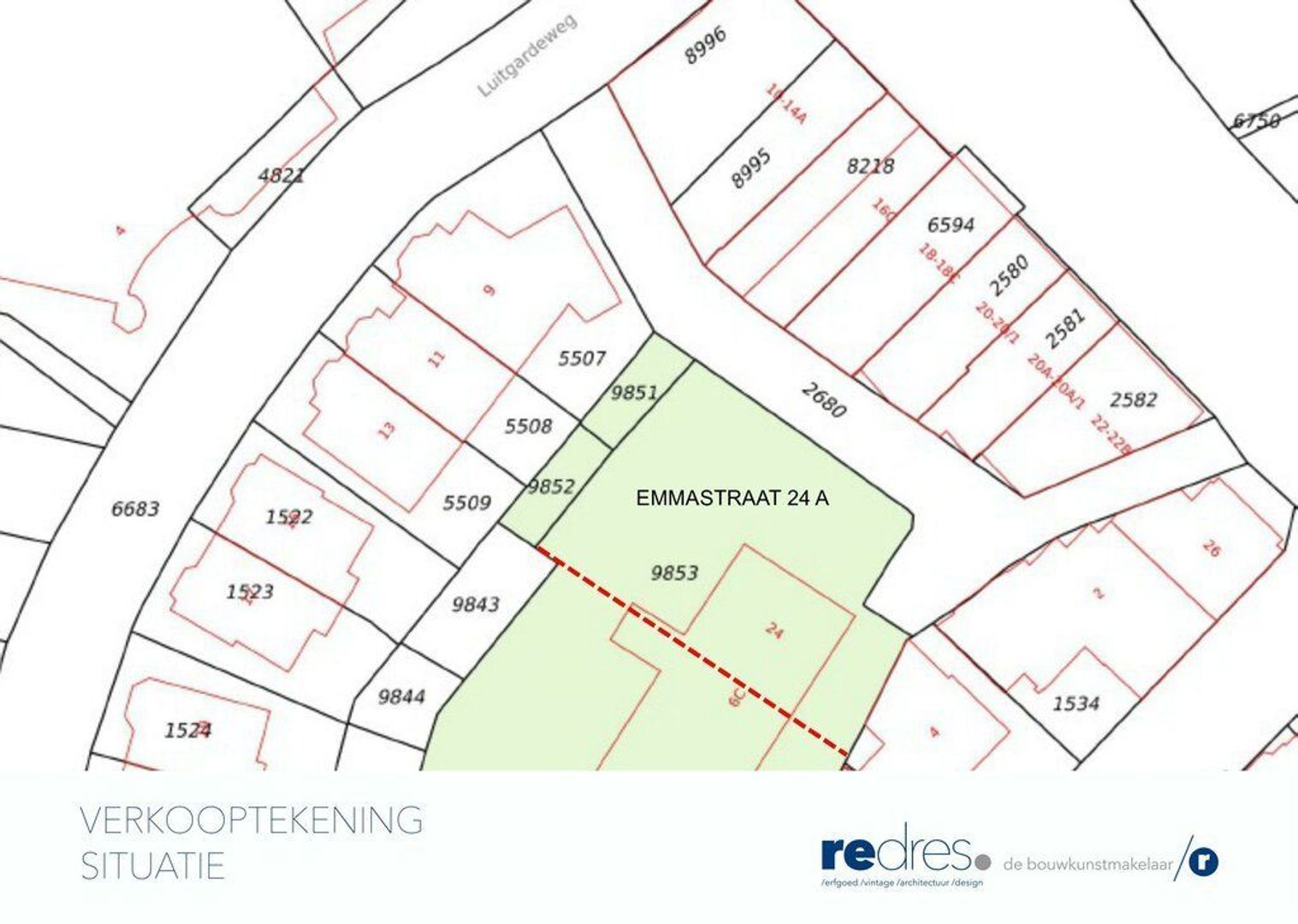 Emmastraat 24 a, Hilversum plattegrond-2
