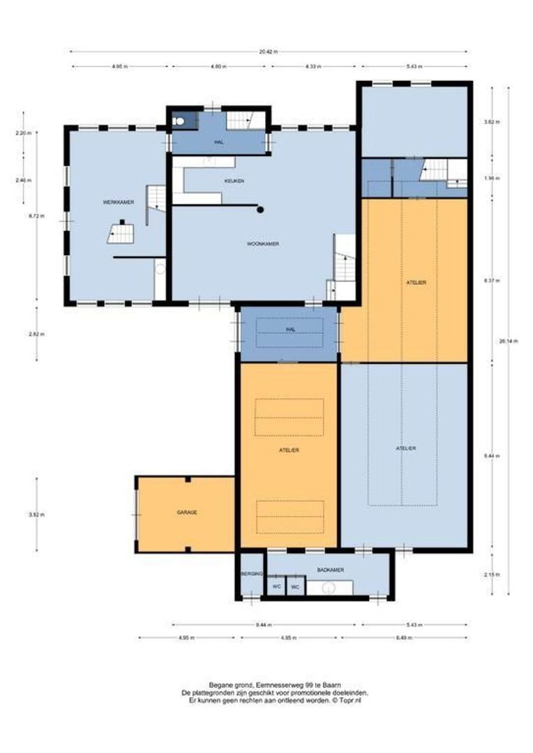 Eemnesserweg 99, Baarn plattegrond-0