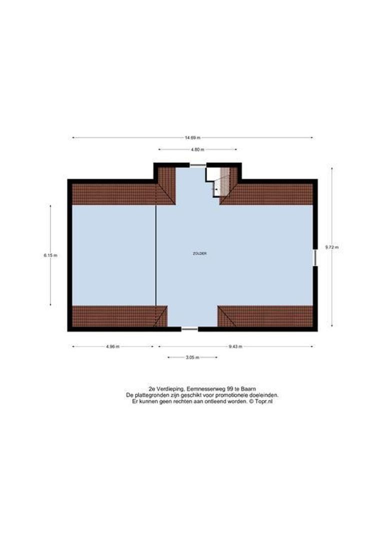 Eemnesserweg 99 A, Baarn plattegrond-2
