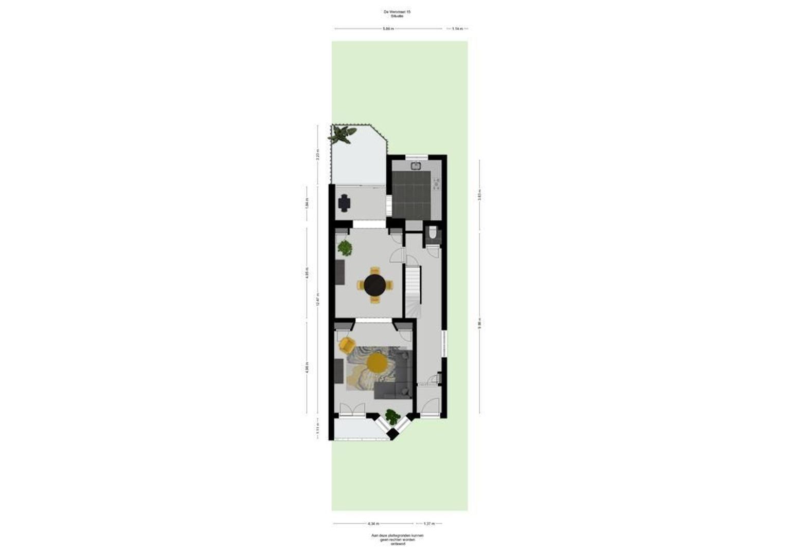 De Wetstraat 15, Arnhem plattegrond-6