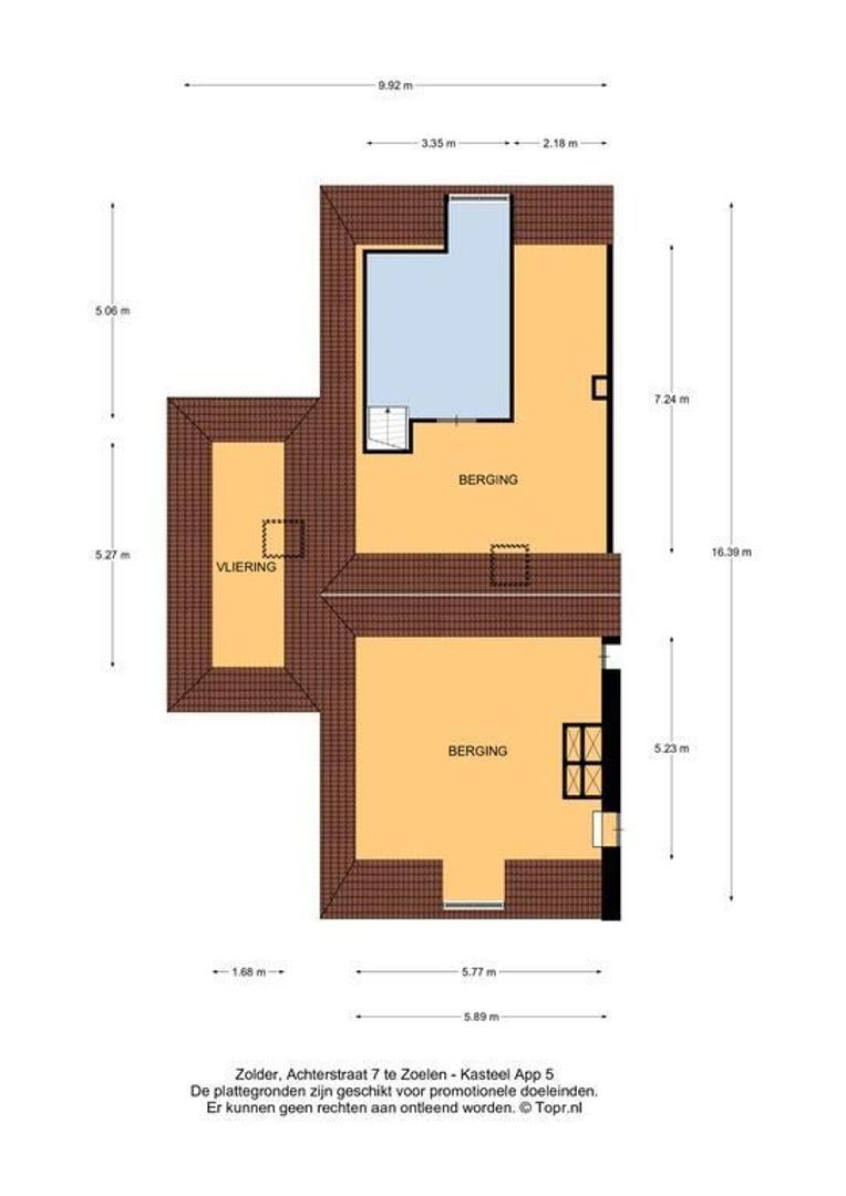 Achterstraat 7, Zoelen plattegrond-14