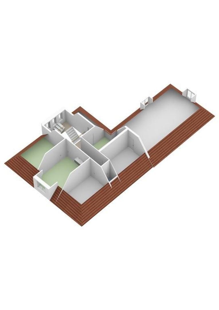 Grotestraat 268, Waalwijk plattegrond-0