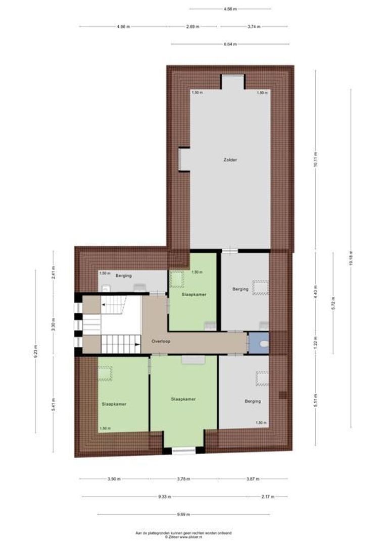 Grotestraat 268, Waalwijk plattegrond-6