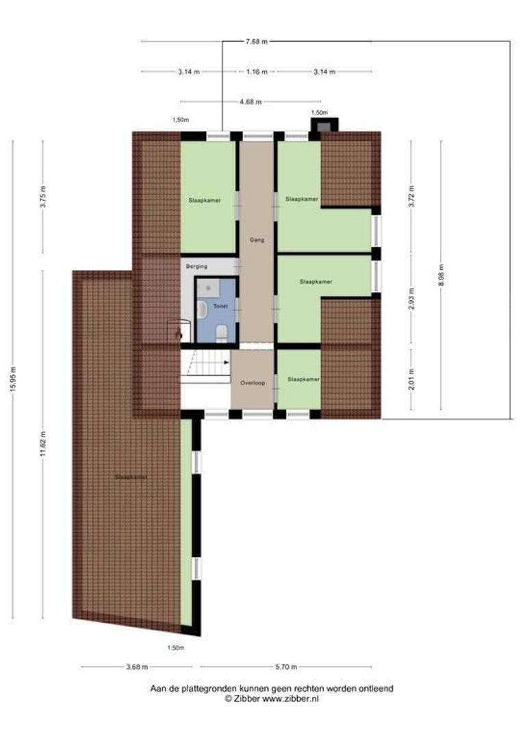 Kleine Veer 4, Den Bosch plattegrond-2