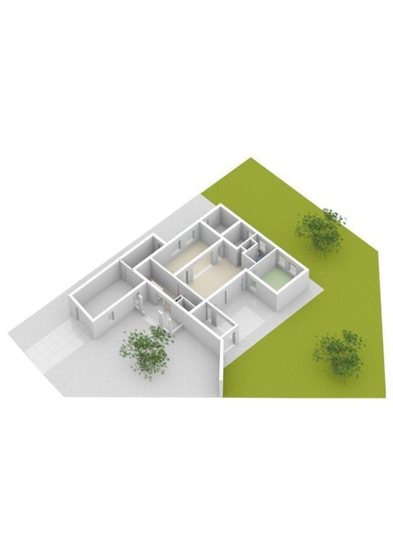 Kleine Veer 4, Den Bosch plattegrond-1