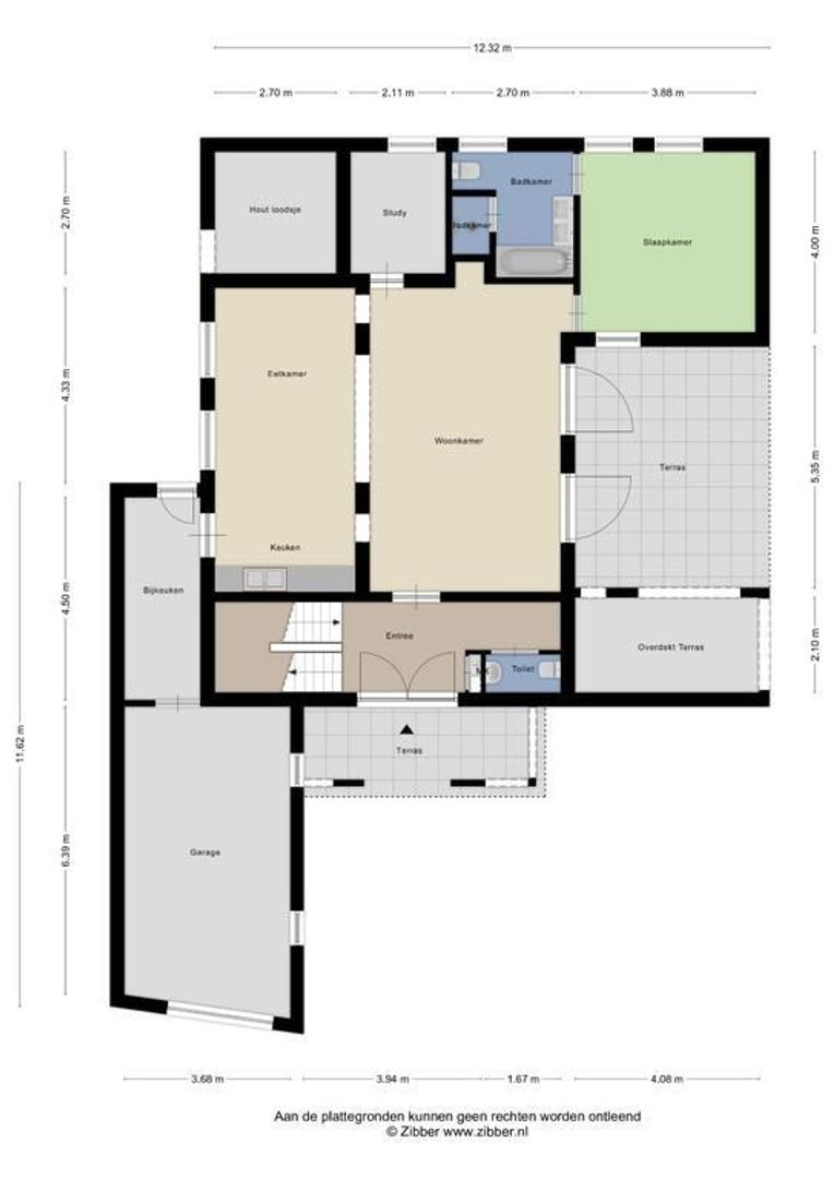 Kleine Veer 4, Den Bosch plattegrond-3
