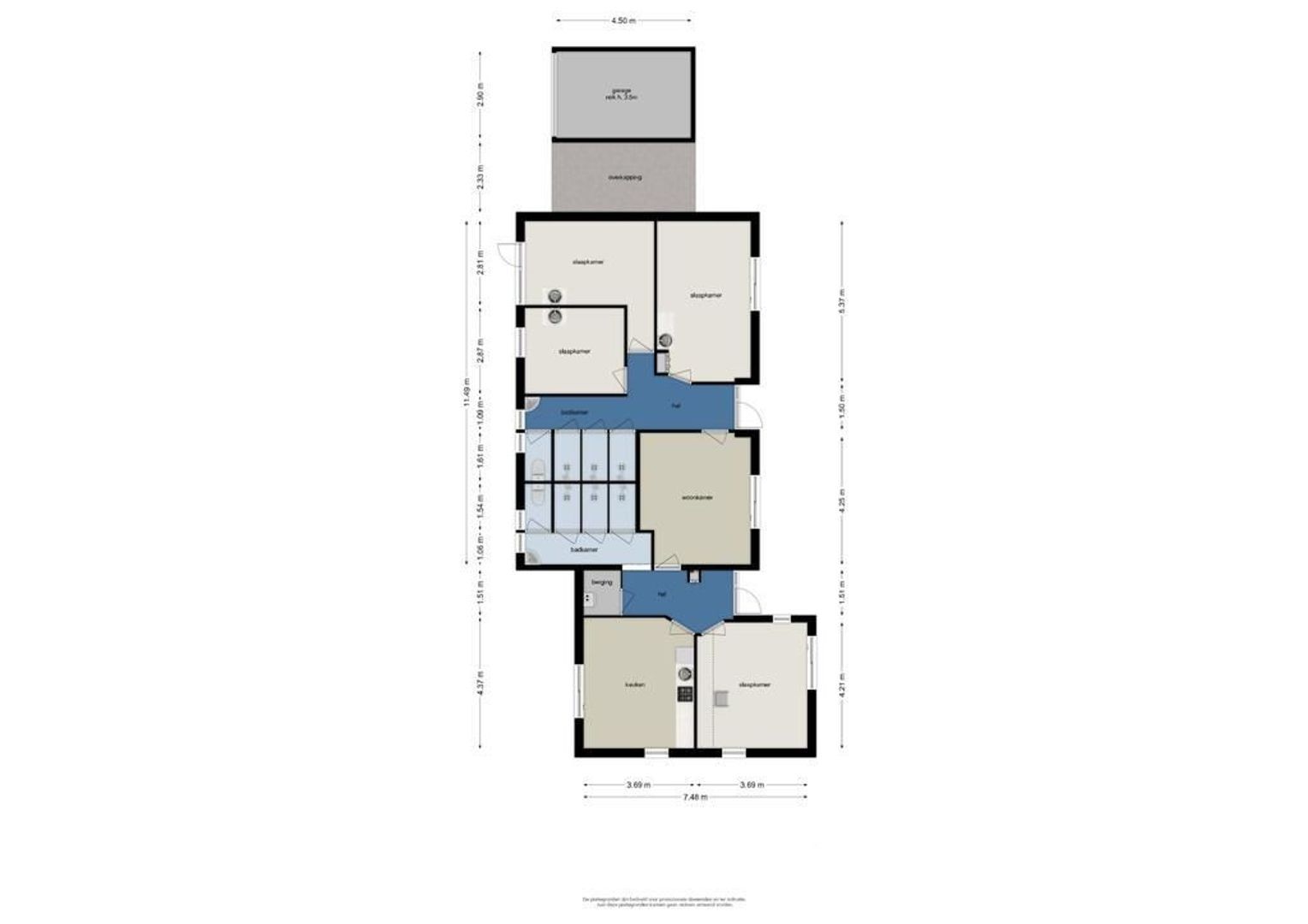 Wetering-Oost 2, Wetering plattegrond-3