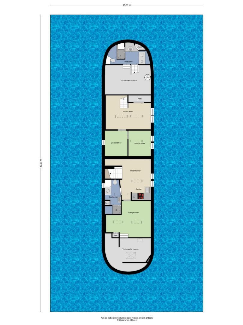 Waalhaven 2 A, Nijmegen plattegrond-0