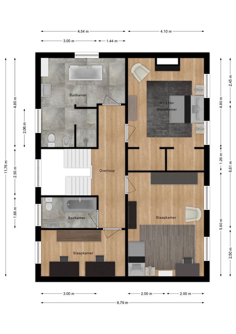 Plantagebaan 221, Wouwse Plantage plattegrond-69