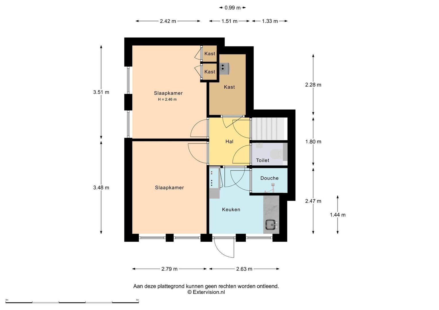 Dennenlaan 16, Vlieland plattegrond-5