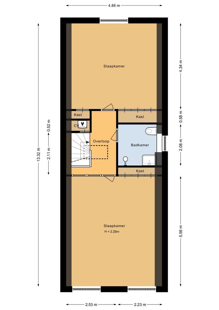 Oude Delft 143, Delft plattegrond-2