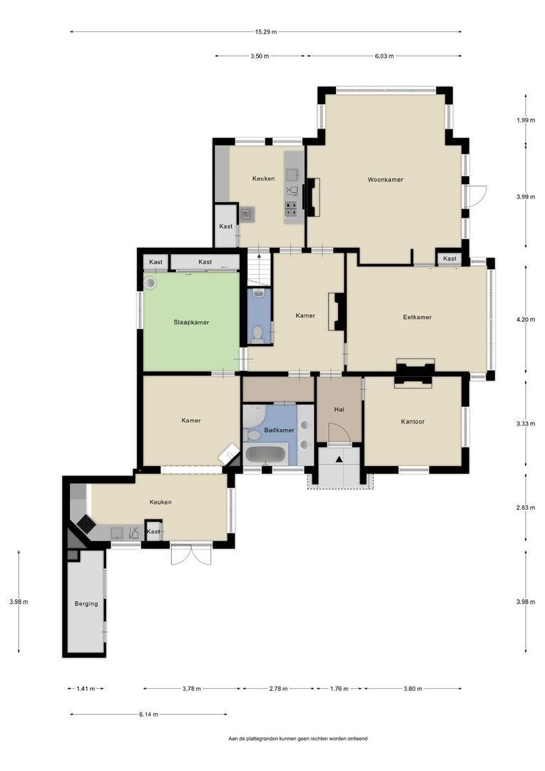Frans Halslaan 27, Hilversum plattegrond-2