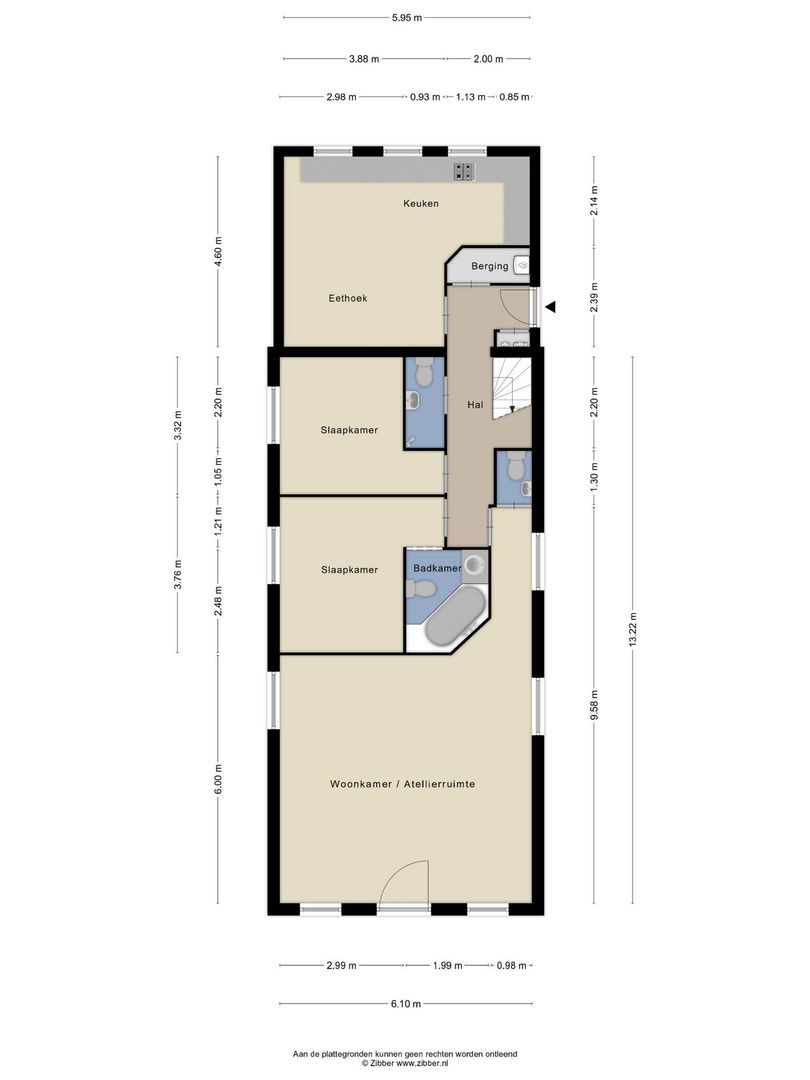 Schoolstraat 8, Hindeloopen plattegrond-76