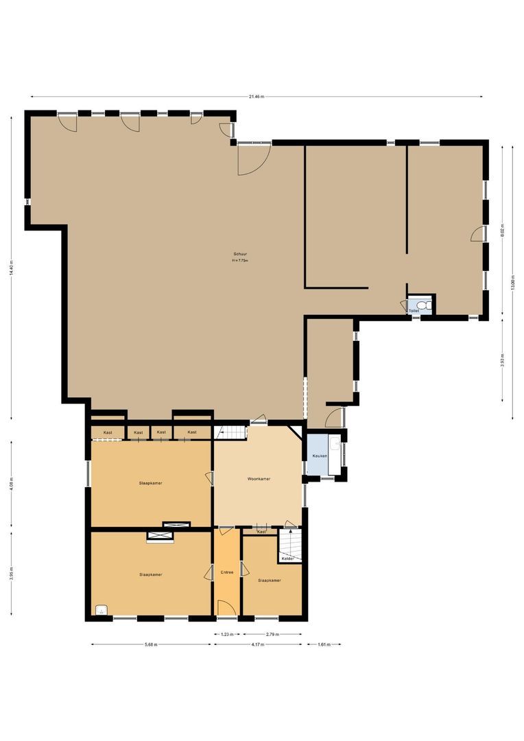 Willem van Gentsvaart 28, Sprang-Capelle plattegrond-47