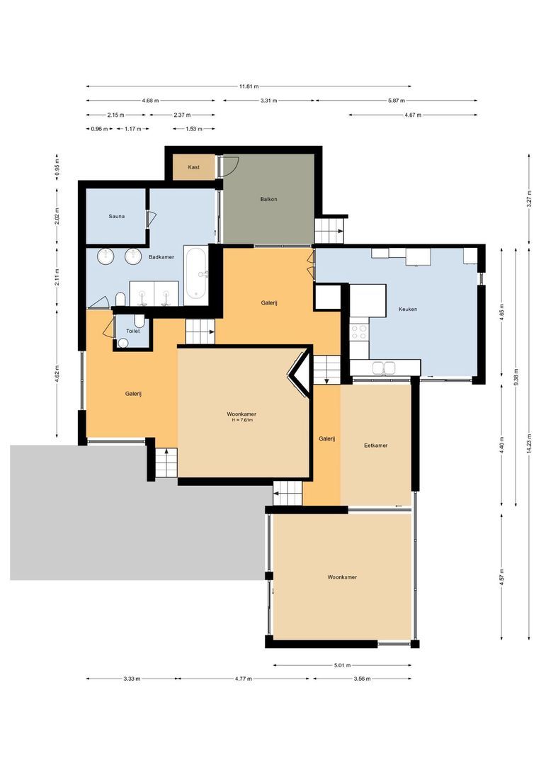 Weezenhof 2704, Nijmegen plattegrond-0