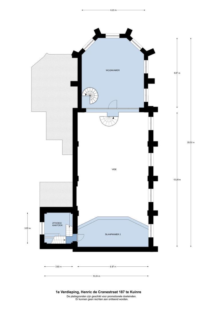 Henric de Cranestraat 187, Kuinre plattegrond-69