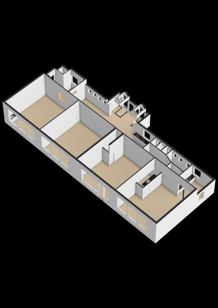 Opperduit 146, Lekkerkerk plattegrond-67