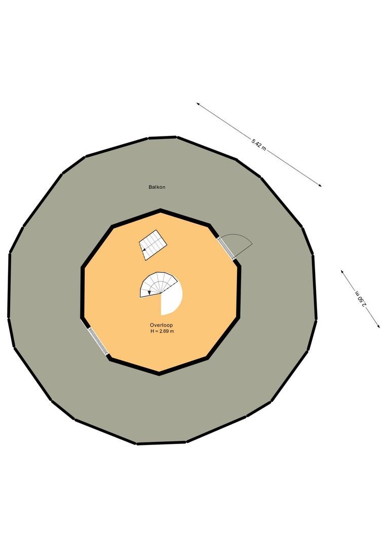 Watertorenerf 1, Leerdam plattegrond-10