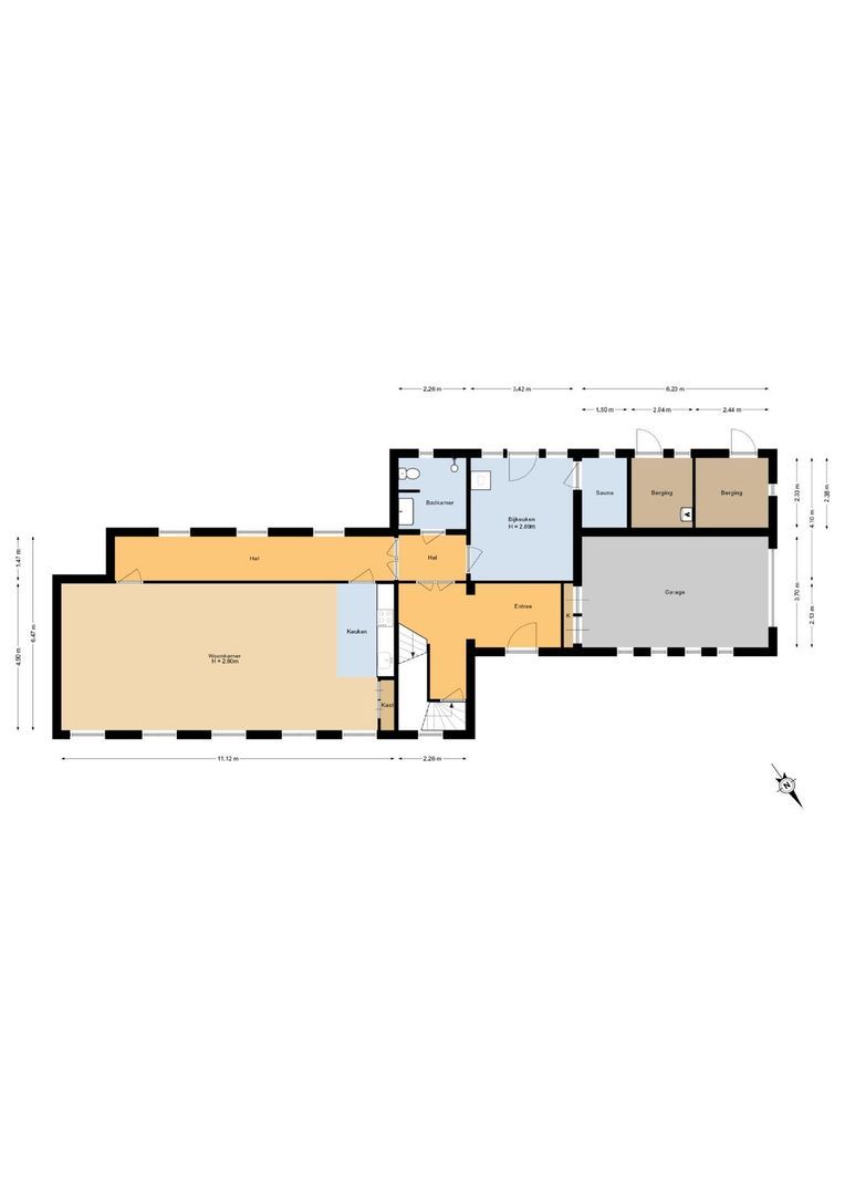 Oostmahorn 15, Eanjum plattegrond-40