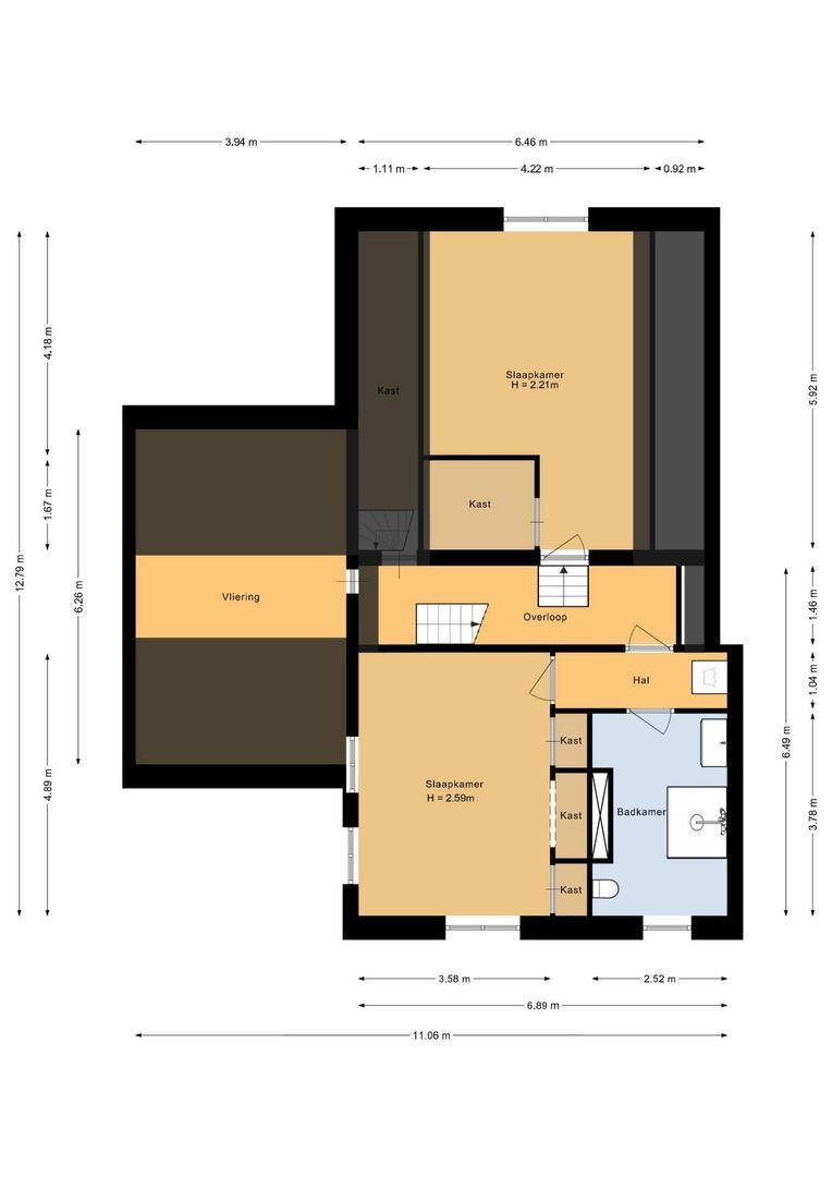Oostmahorn 15, Eanjum plattegrond-77