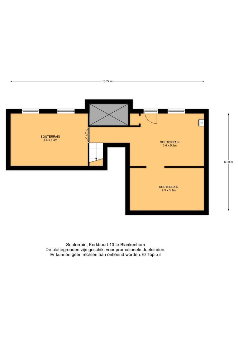 Kerkbuurt 10, Blankenham plattegrond-2