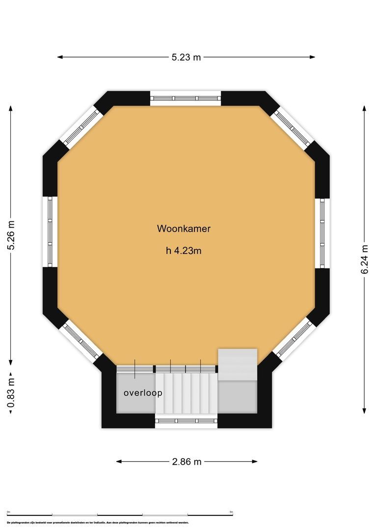 Rust en Vreugdlaan 1 A, Wassenaar plattegrond-55