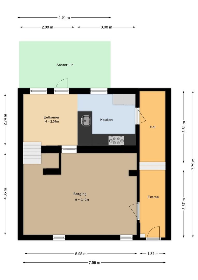 Maasdijk 40, Ravenstein plattegrond-34