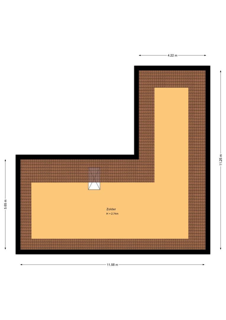 Frieseweg 1, Oldemarkt plattegrond-43