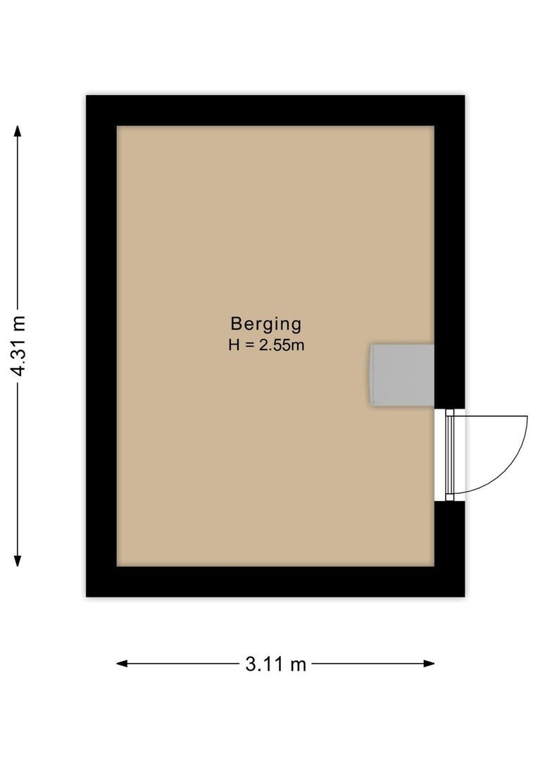 Frieseweg 1, Oldemarkt plattegrond-43