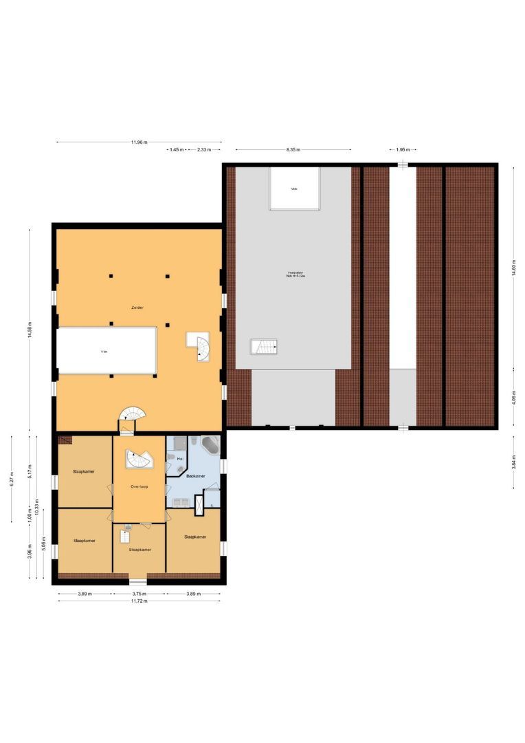 Berghuizen 40, Maasbommel plattegrond-60