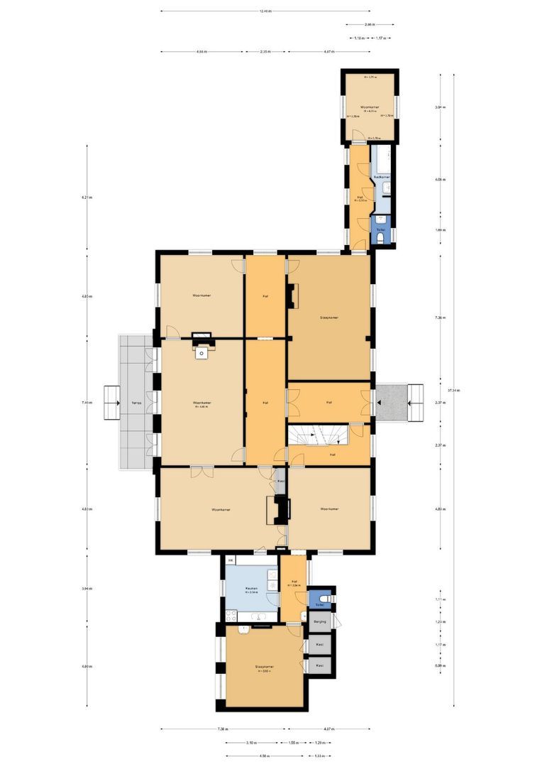 Zijdeweg 47, Wassenaar plattegrond-63