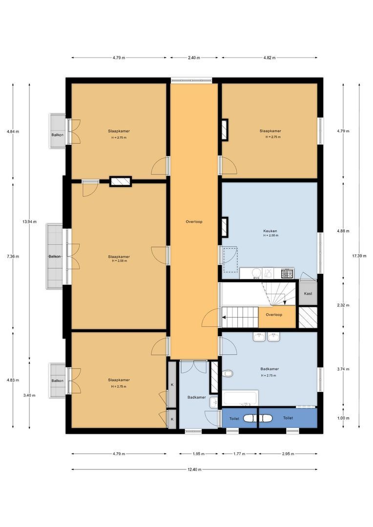 Zijdeweg 47, Wassenaar plattegrond-63