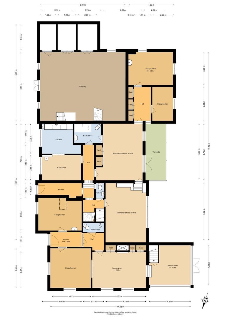 Stationsweg 6, Terborg plattegrond-56