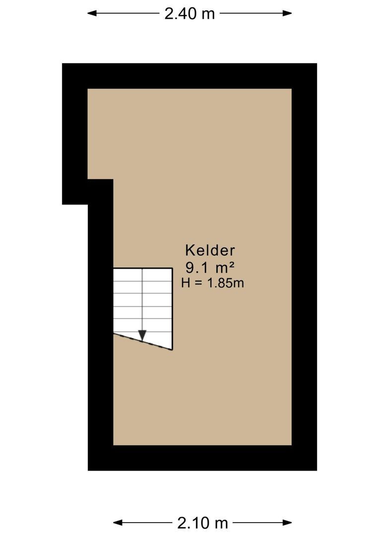 Heuvellaan 8, Hilversum plattegrond-41