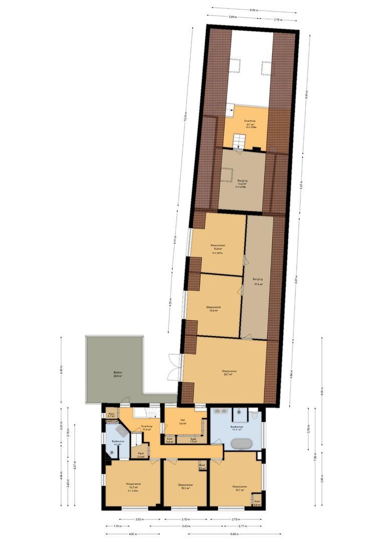 Dorpsstraat 68, Woensdrecht plattegrond-54