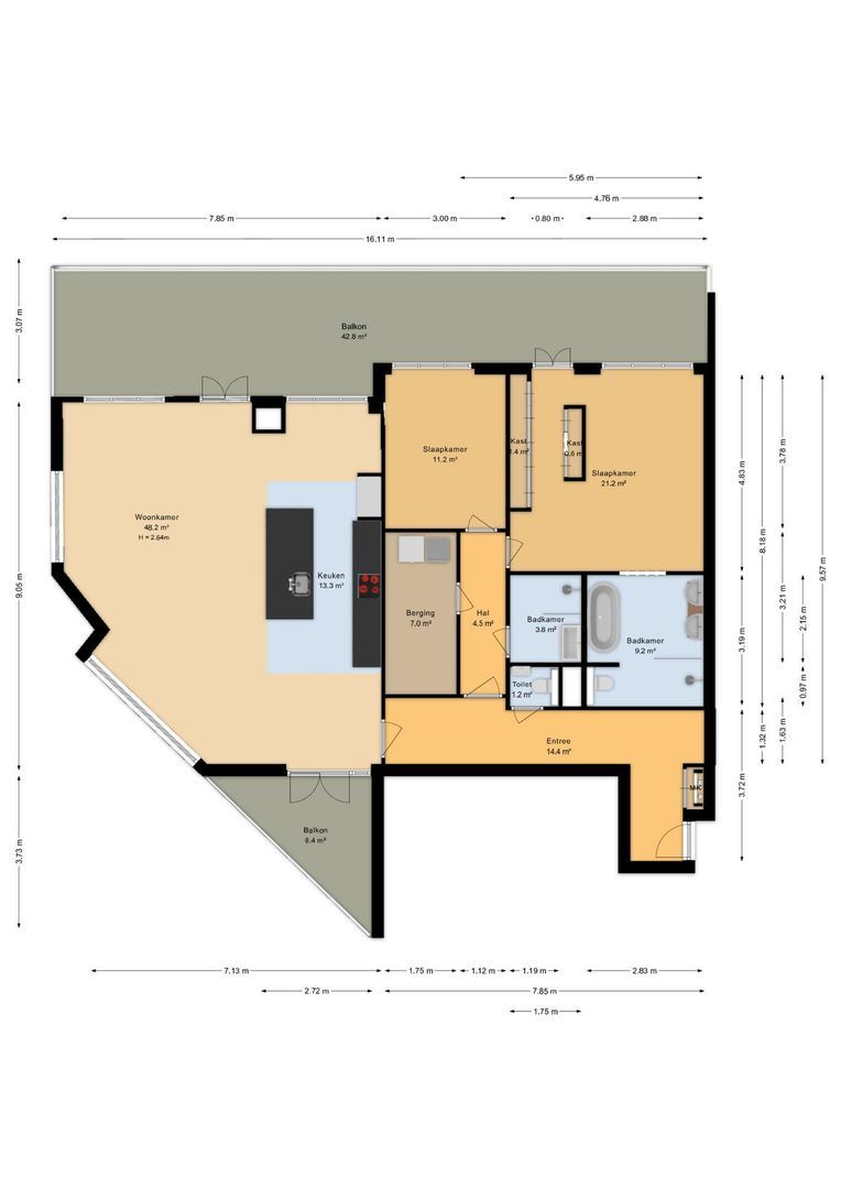 Deltaplein 317, Den Haag plattegrond-39