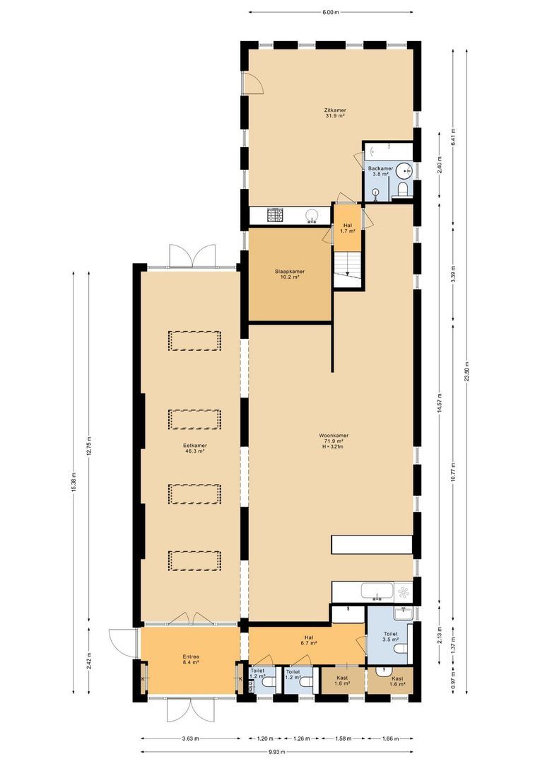 Molenweg 4, Oudeschans plattegrond-53