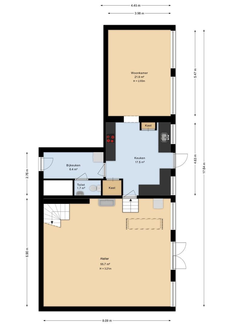Kolderveen 30 B, Nijeveen plattegrond-54