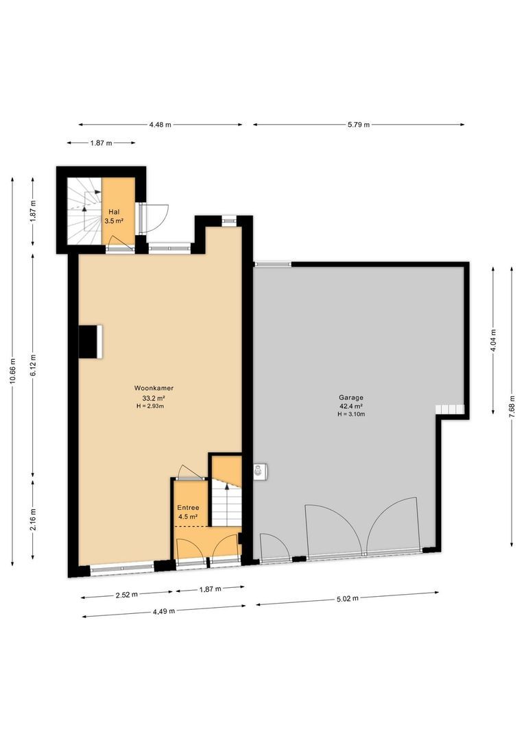 Langestraat 66, Amsterdam plattegrond-42