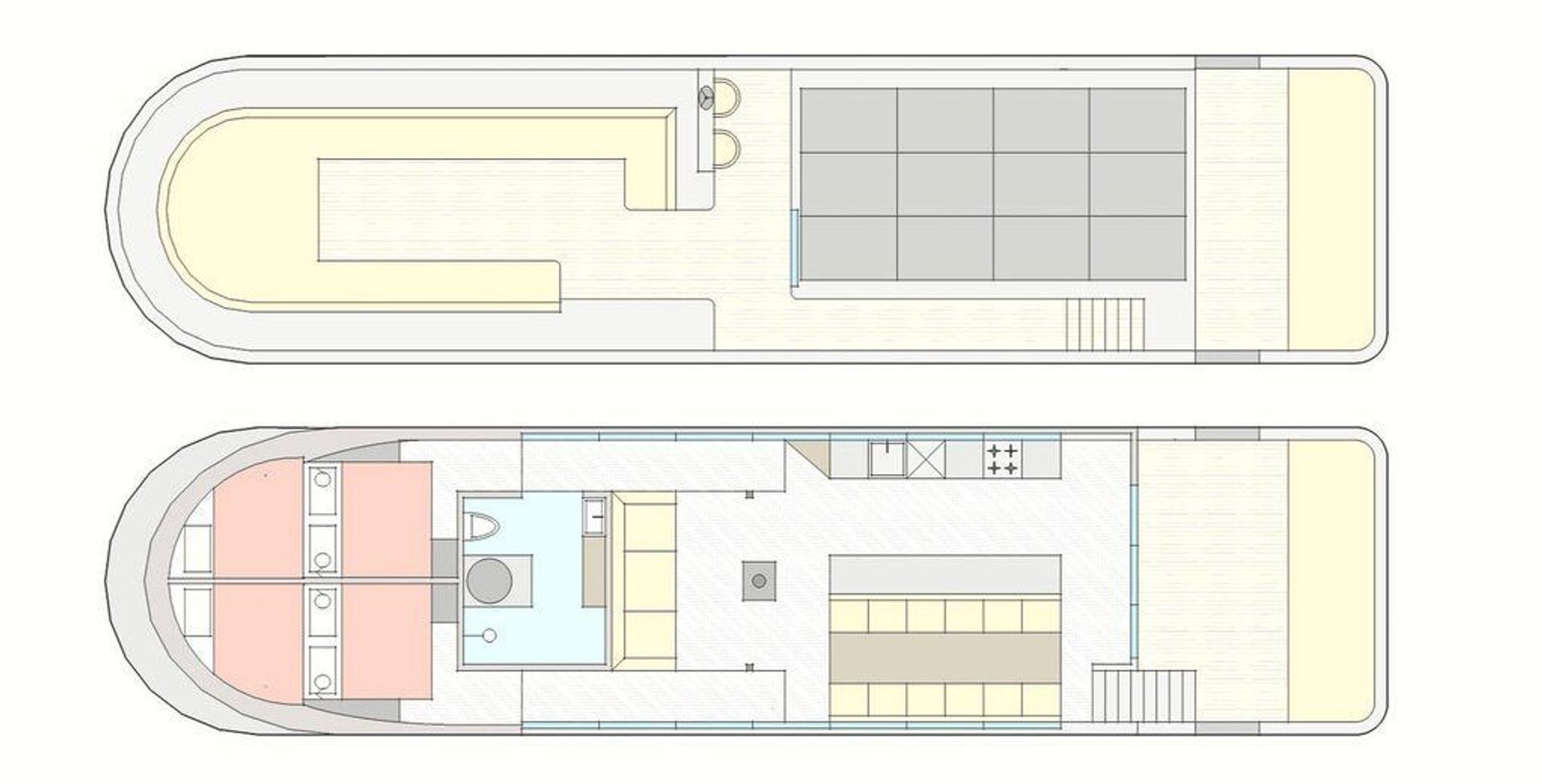 Getaway Marin Cabin 0 ong, Rotterdam plattegrond-1