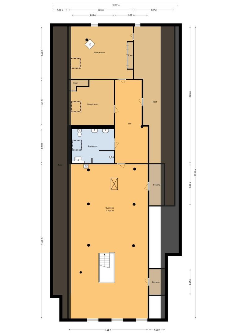 Veenhof 6, Gieten plattegrond-73